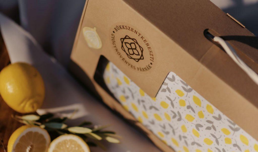 Citrom mintás gyógynövényes hagyományos félpárna