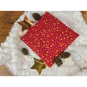 Piros karácsonyi csillag gyógynövényes sópárna