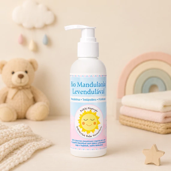 Napocska Bio Mandulaolaj Levendulával — 200 ml