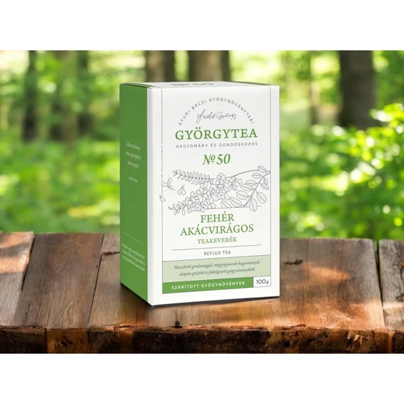Fehér akácvirágos teakeverék 100g (reflux tea)